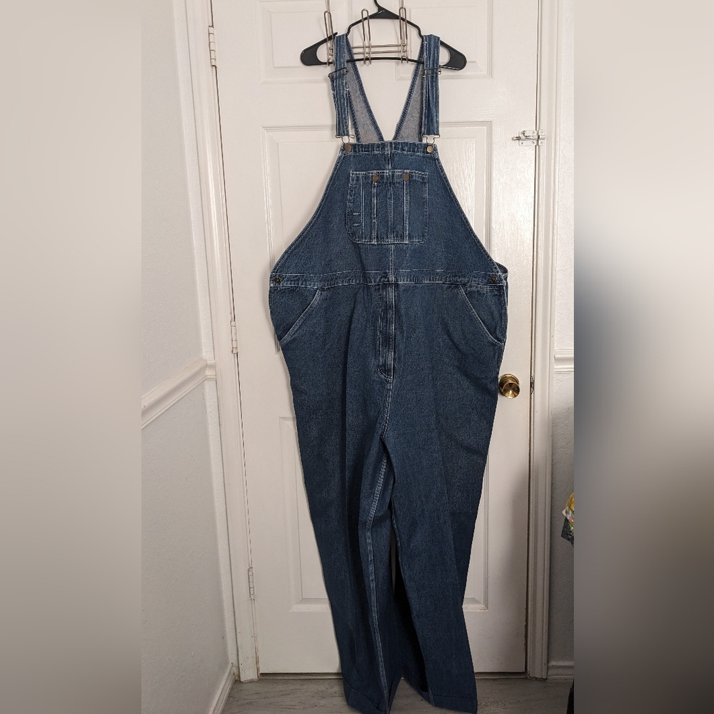 Men's Blue Denim Overalls